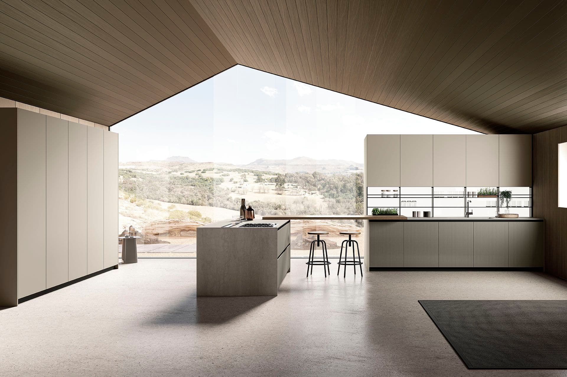 Febal Casa
ORIGINA - ALUMINIUM-FRAMED DOOR
Fitted kitchen