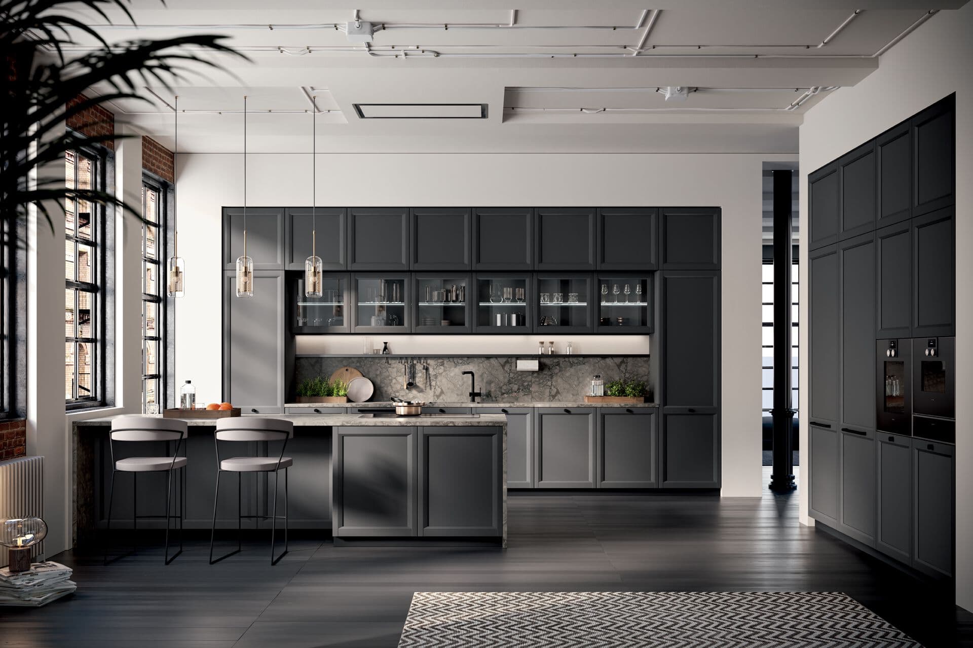 Febal Casa
ORIGINA - WOOD-FRAMED DOOR
Fitted kitchen