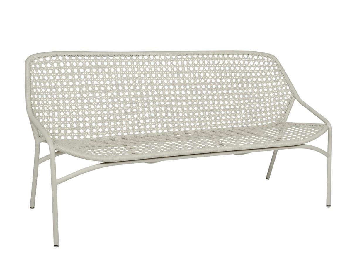 Fermob
CROISETTE
Aluminium garden bench with back