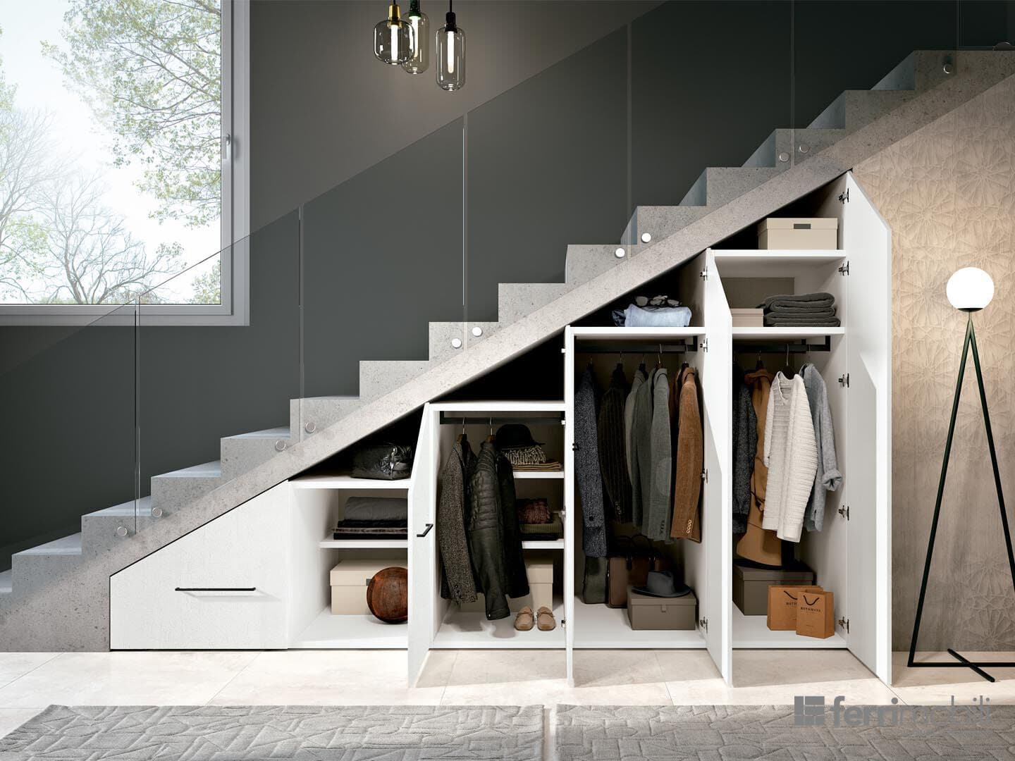 Ferrimobili
COMPOSITION 37
Understairs wardrobe