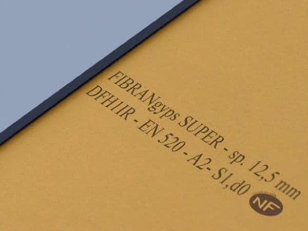FIBRANgyps SUPER - Огнестойкий гипсокартон