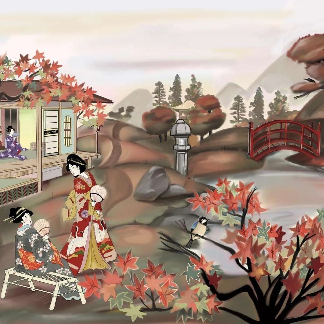 FillYourHomeWithLove
AUTUMN IN JAPAN
Japanese style landscape wallpaper