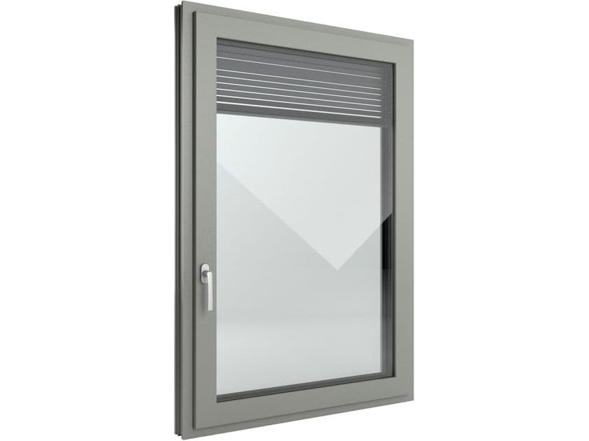 FINSTRAL
FIN-Window Slim-line Twin Aluminium-PVC
Aluminium and PVC casement window with built-in blinds