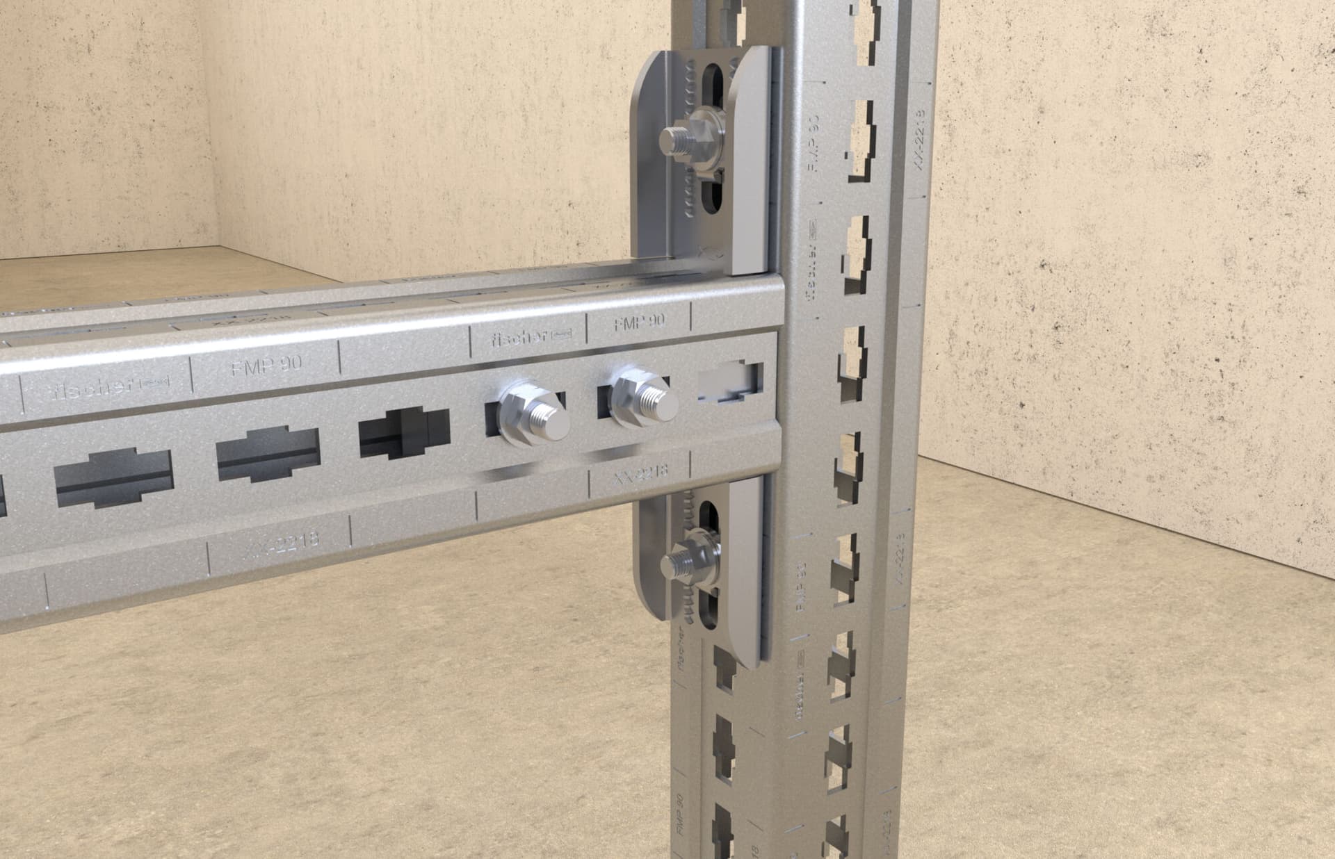 fischer
FMA
Fixed-angle mounting bracket for connecting profiles