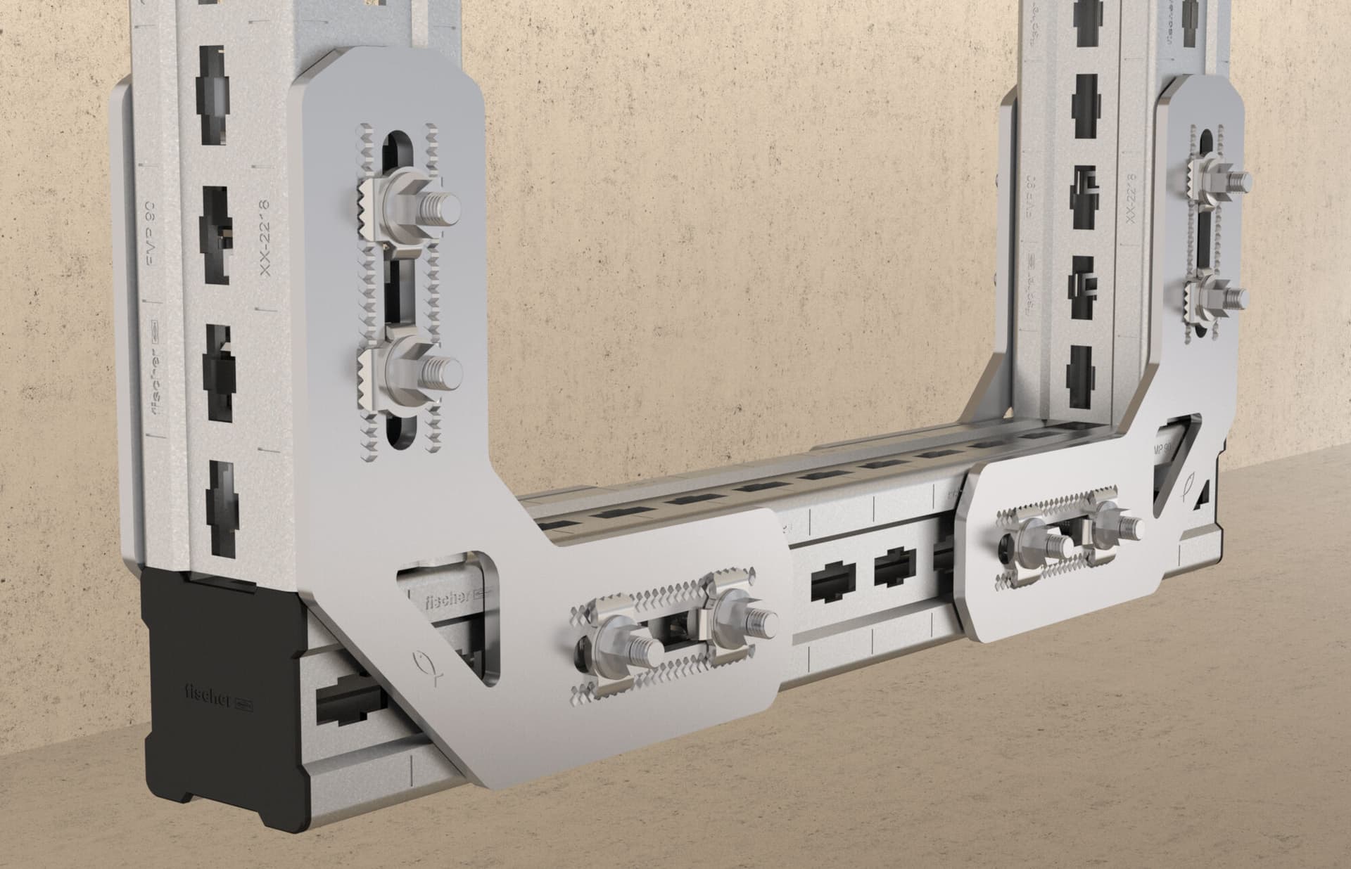 fischer
FMFF 900
Flat connection bracket for profiles