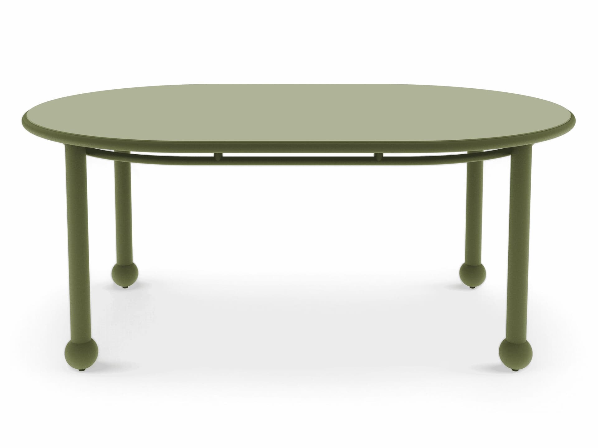 FJAKA
LENTO M
Oval aluminium garden table