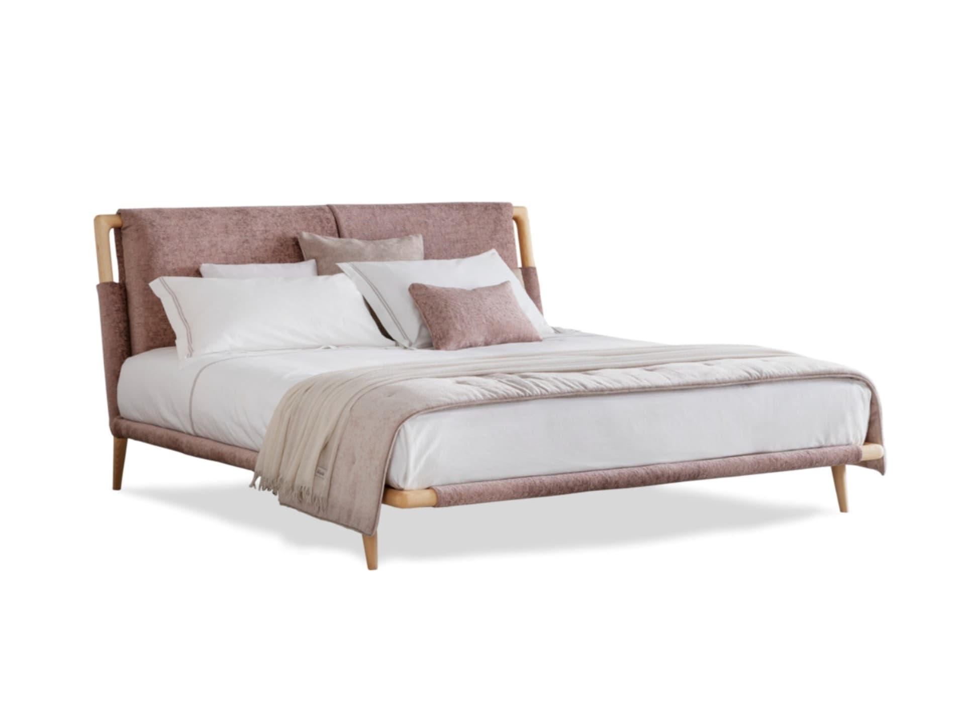 Flou
GAUDÍ
Double bed with upholstered headboard