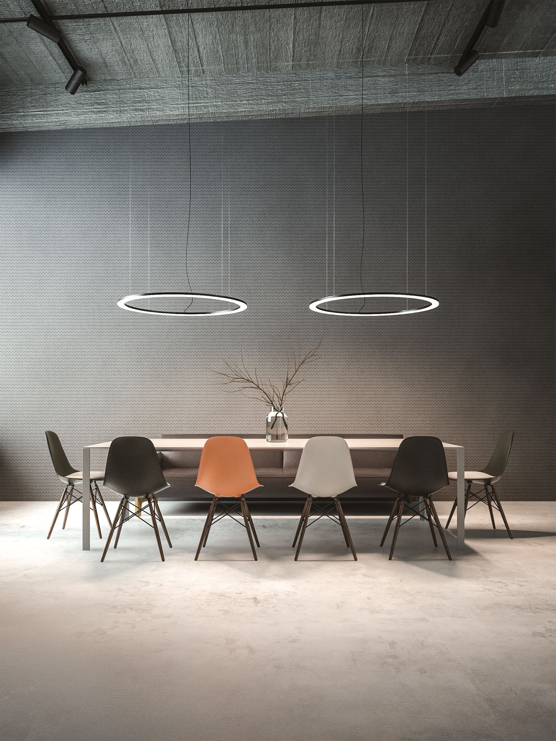 Folio
ECLIPSE
LED aluminium pendant lamp