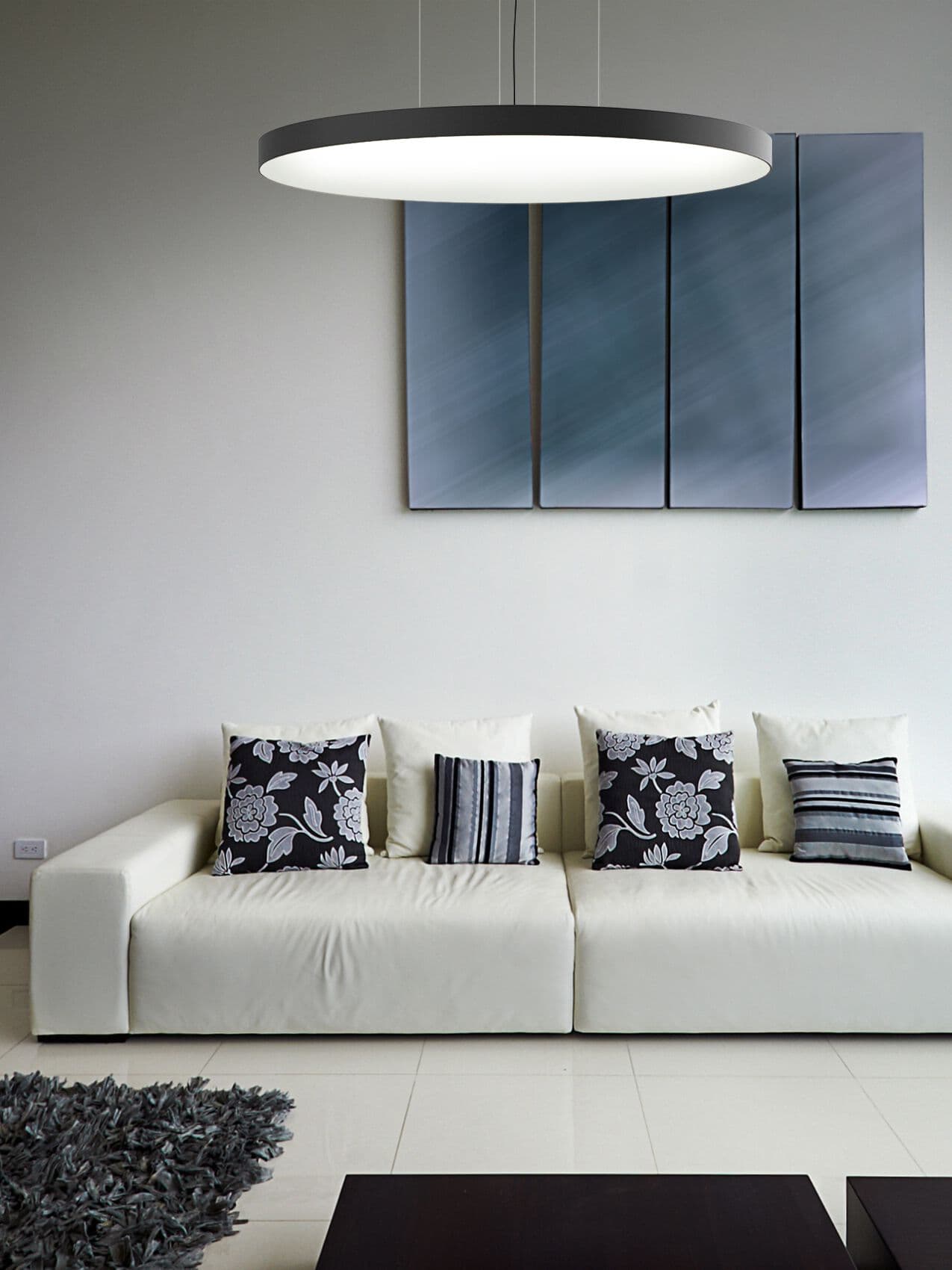 Folio
ROUND
Dimmable LED aluminium pendant lamp