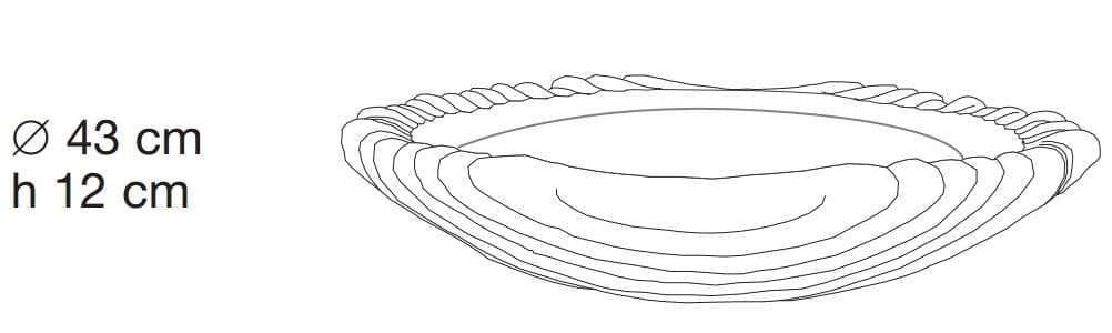 Fos Ceramiche
ATOLLO
Porcelain centerpiece