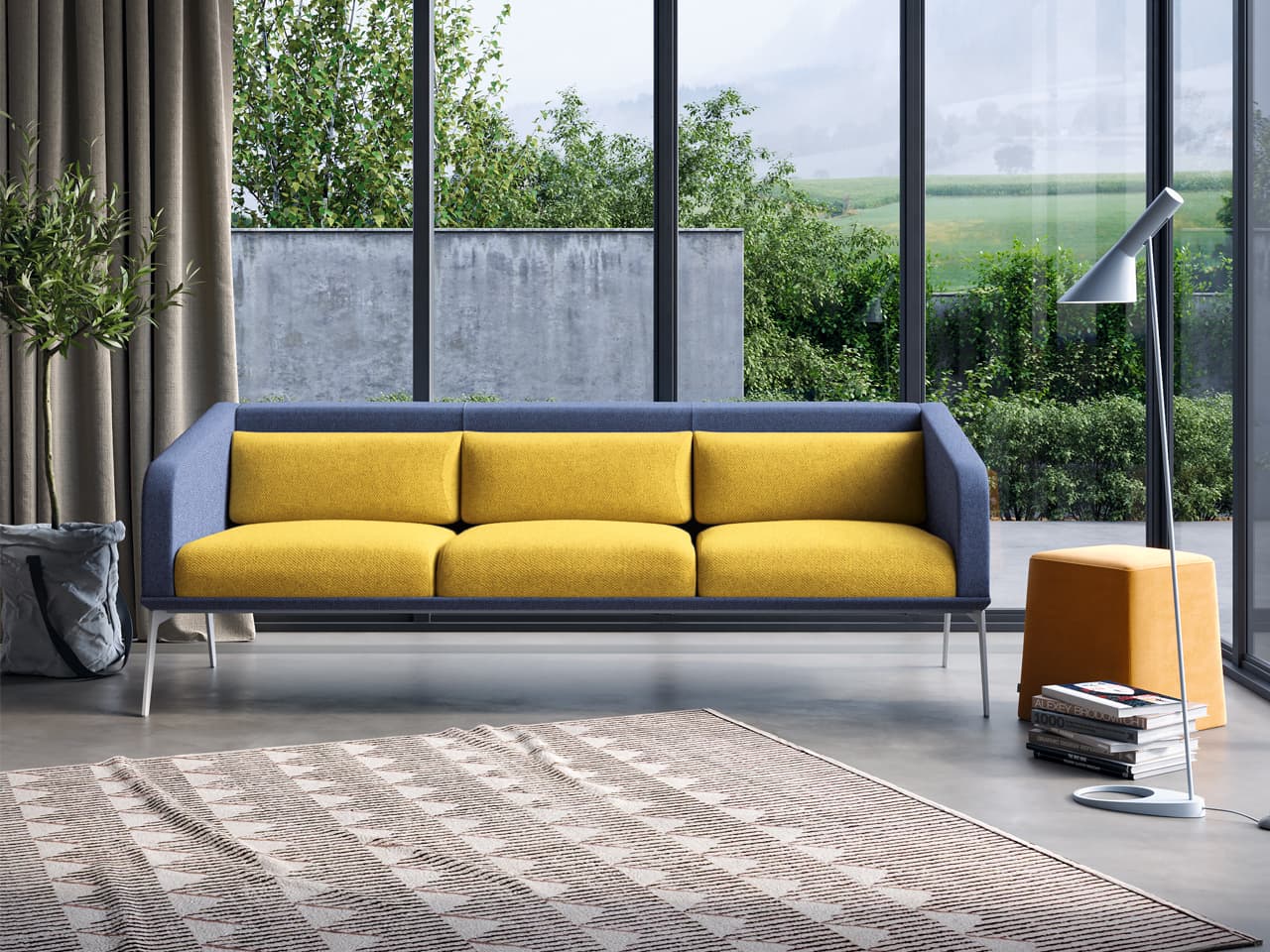 FREZZA
METRO 15
3 seater fabric sofa
