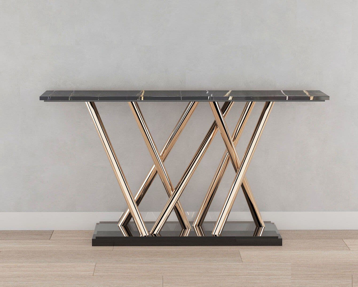 Galbiati
CESAR
Rectangular brass and marble console table