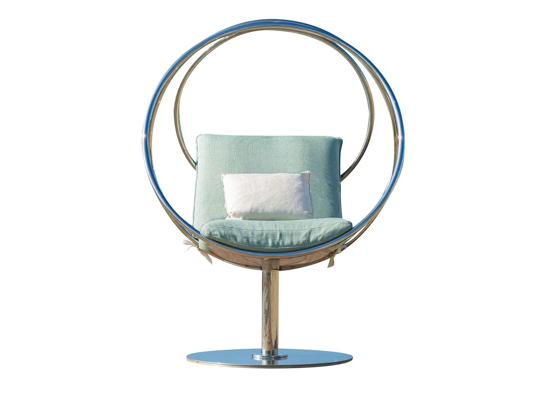 Galbiati
CLARA EGG
Stainless steel garden armchair
