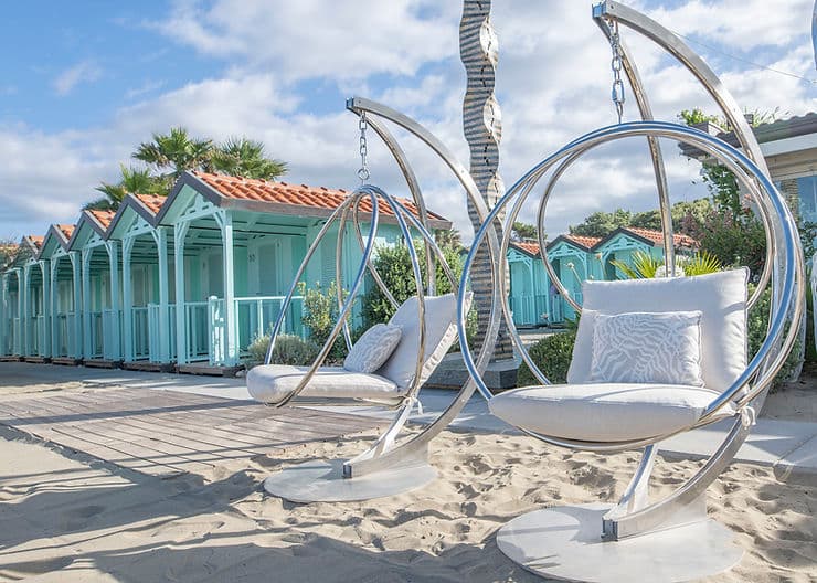 Galbiati
CLARA SWING
1 Seater stainless steel garden hanging chair