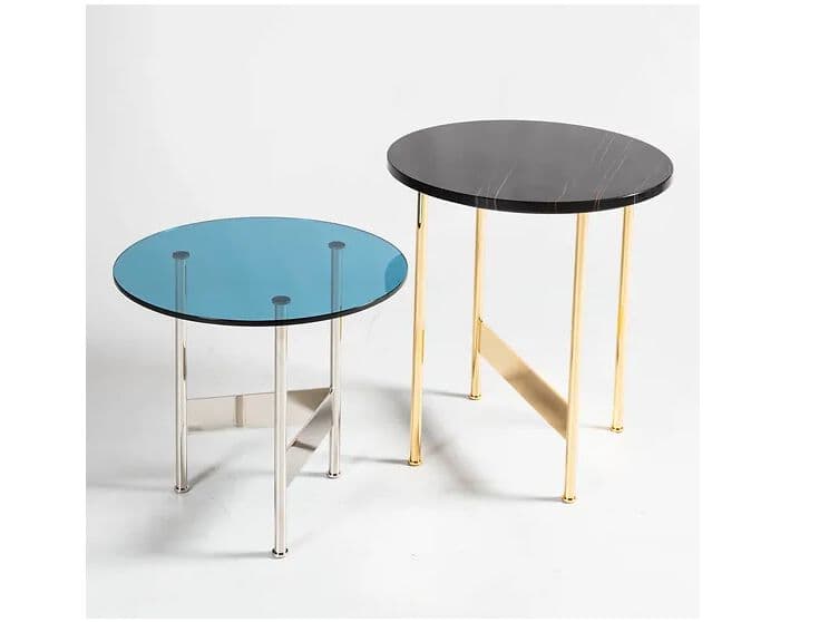 Galbiati
DUET
Round brass coffee table