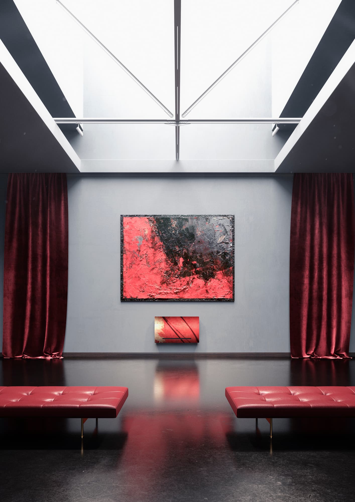 ART-U CANVAS - Настенный фанкойл