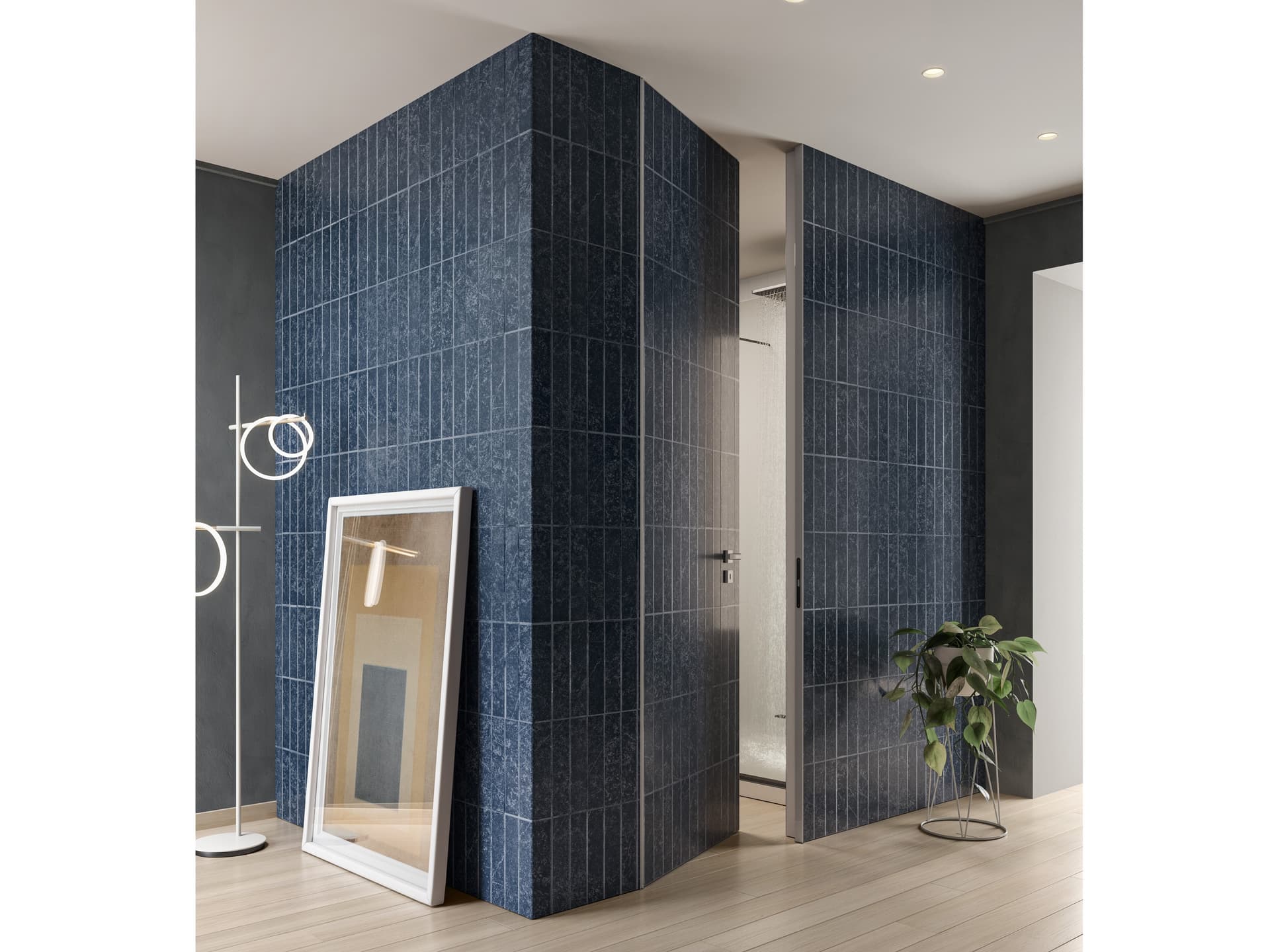GAROFOLI
FILOMURO COVER
Hinged flush-fitting door with custom covering