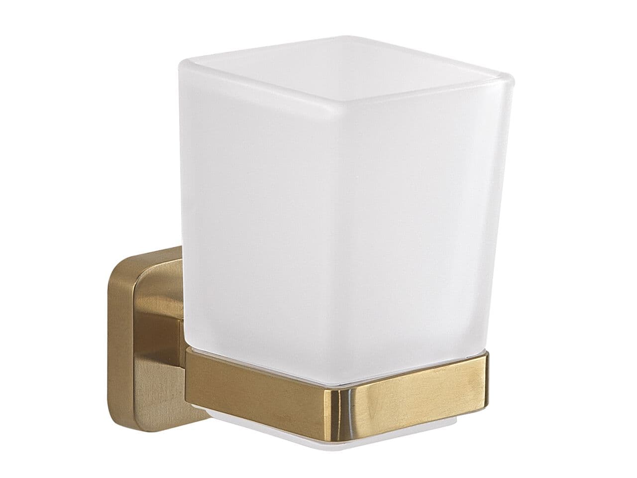 GEDY
TONGA
Wall-mounted satin glass toothbrush holder