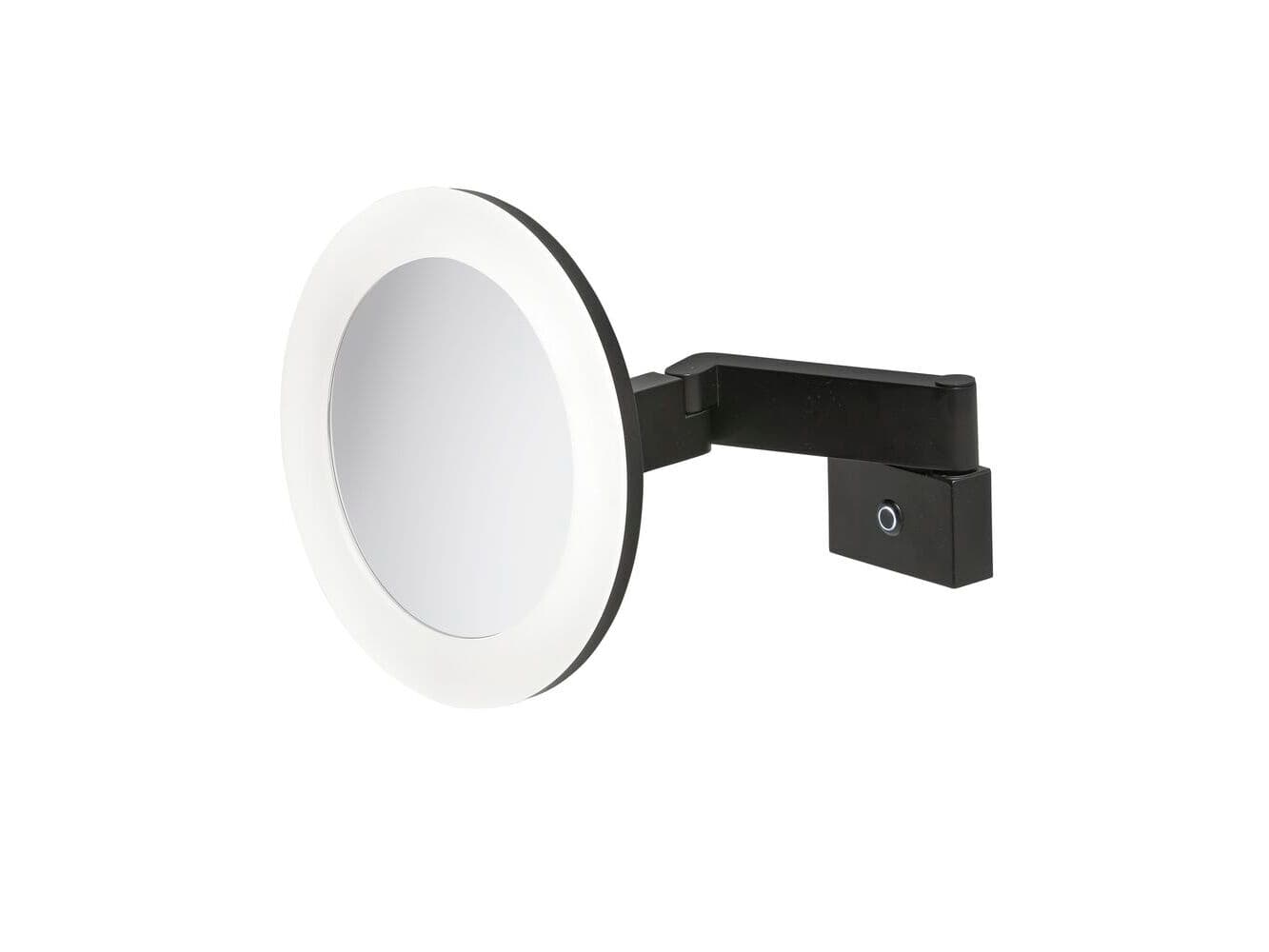 Geesa
SHAVING MIRROR 3X
Round wall-mounted steel shaving mirror