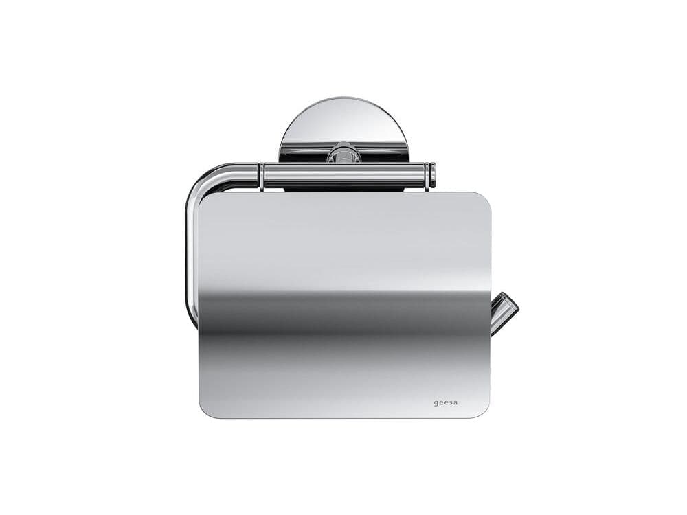 Geesa
SUITE
Steel toilet roll holder with cover