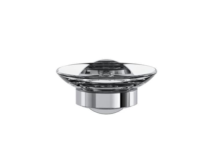 Geesa
SUITE
Wall-mounted glass and steel soap dish