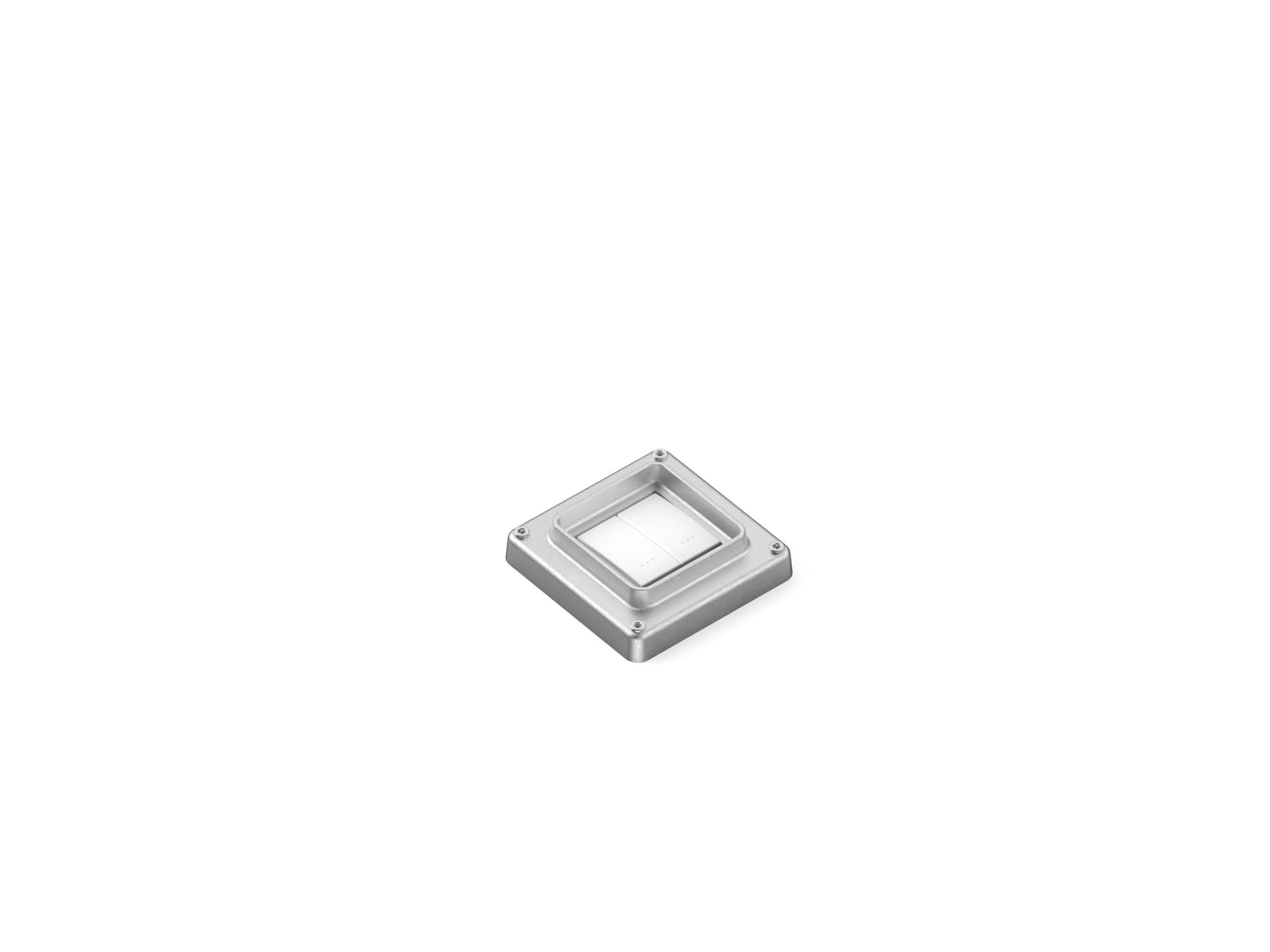 Genuit
WALLPLATE SILVER
Natural aluminium wallplate