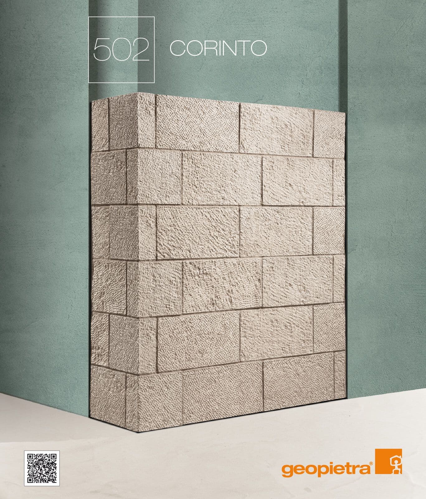 GEOPIETRA® CORINTO P502 - Элемент фасада из искусственного камня