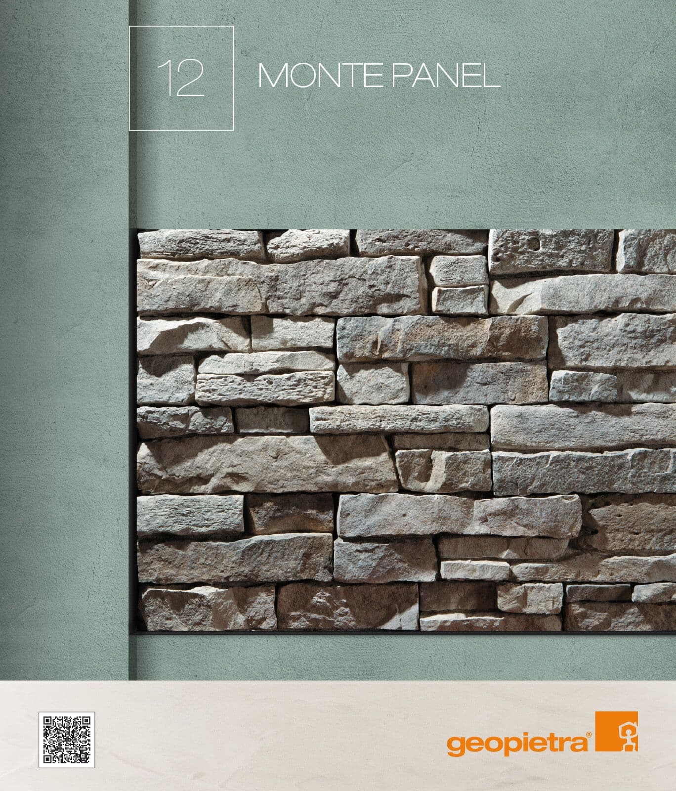 MONTA PANEL P12 - Элемент фасада из искусственного камня