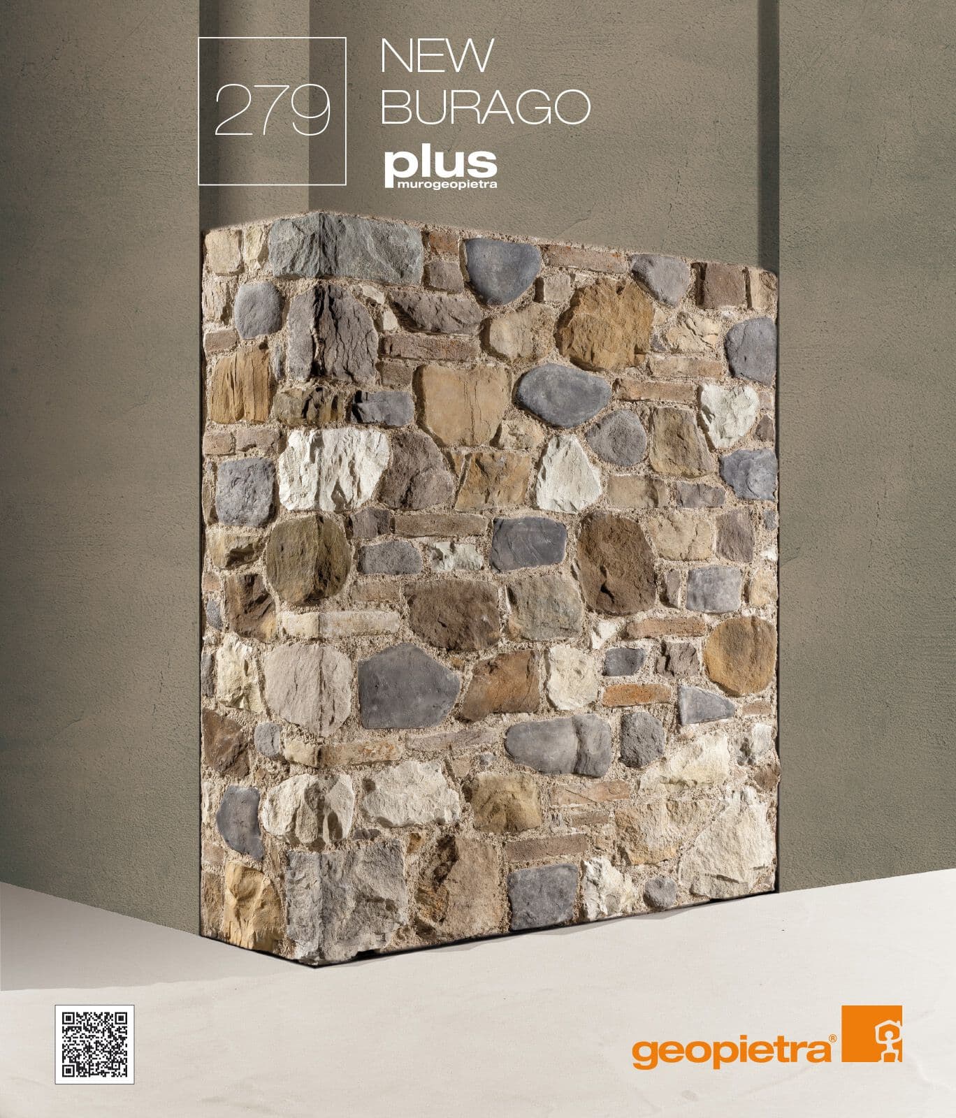 GEOPIETRA® NEW BURAGO P279 - Элемент фасада из искусственного камня