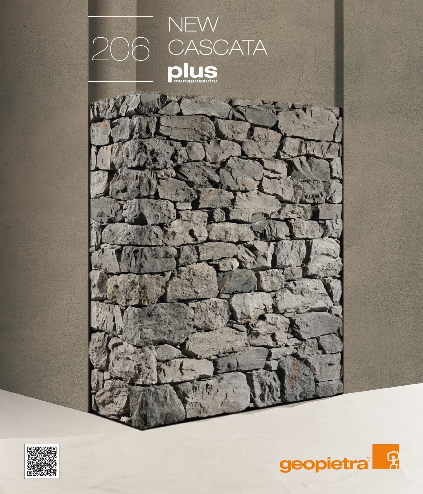 GEOPIETRA® NEW CASCATA P206 - Элемент фасада из искусственного камня