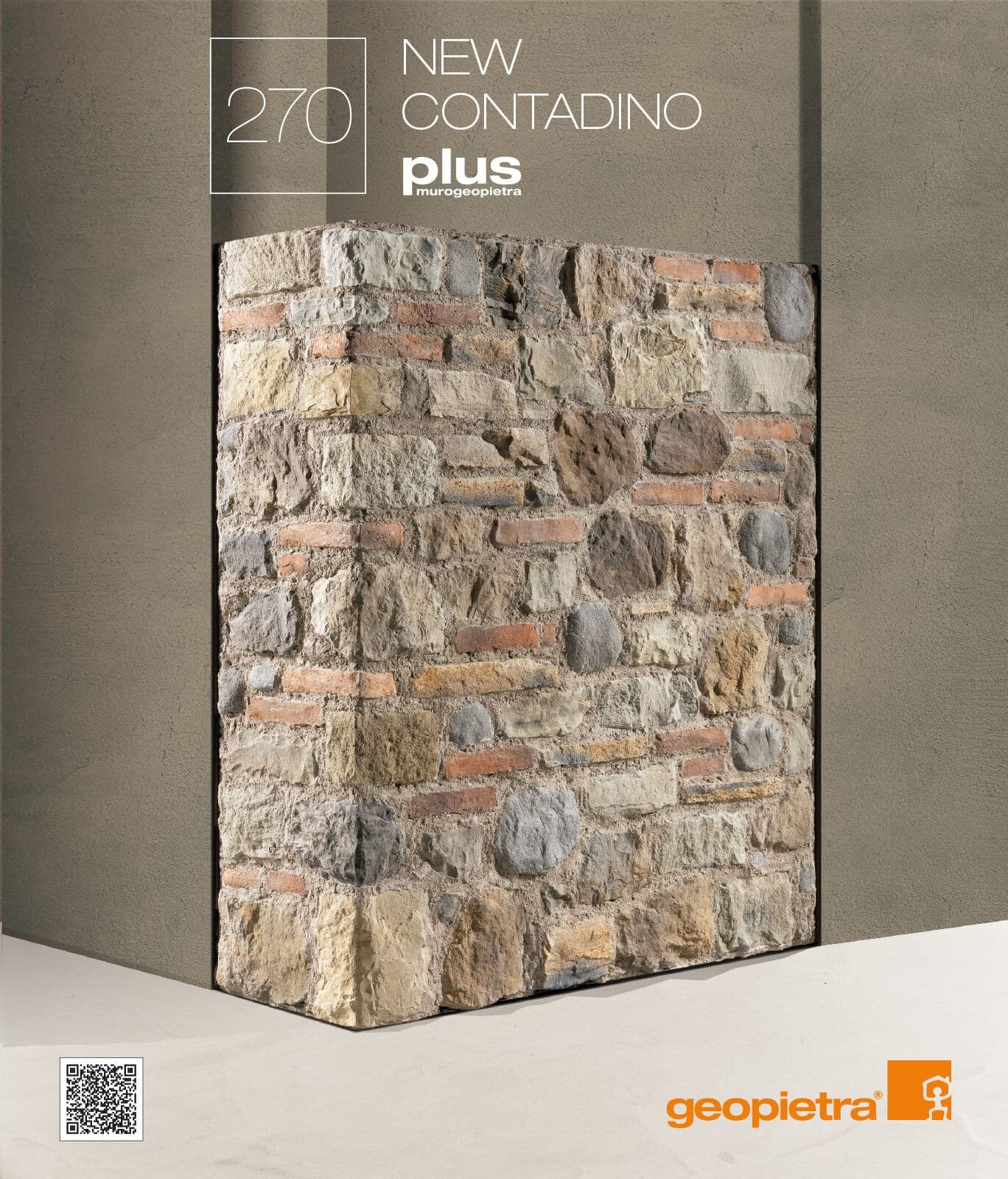 GEOPIETRA® NEW CONTADINO P270 - Элемент фасада из искусственного камня