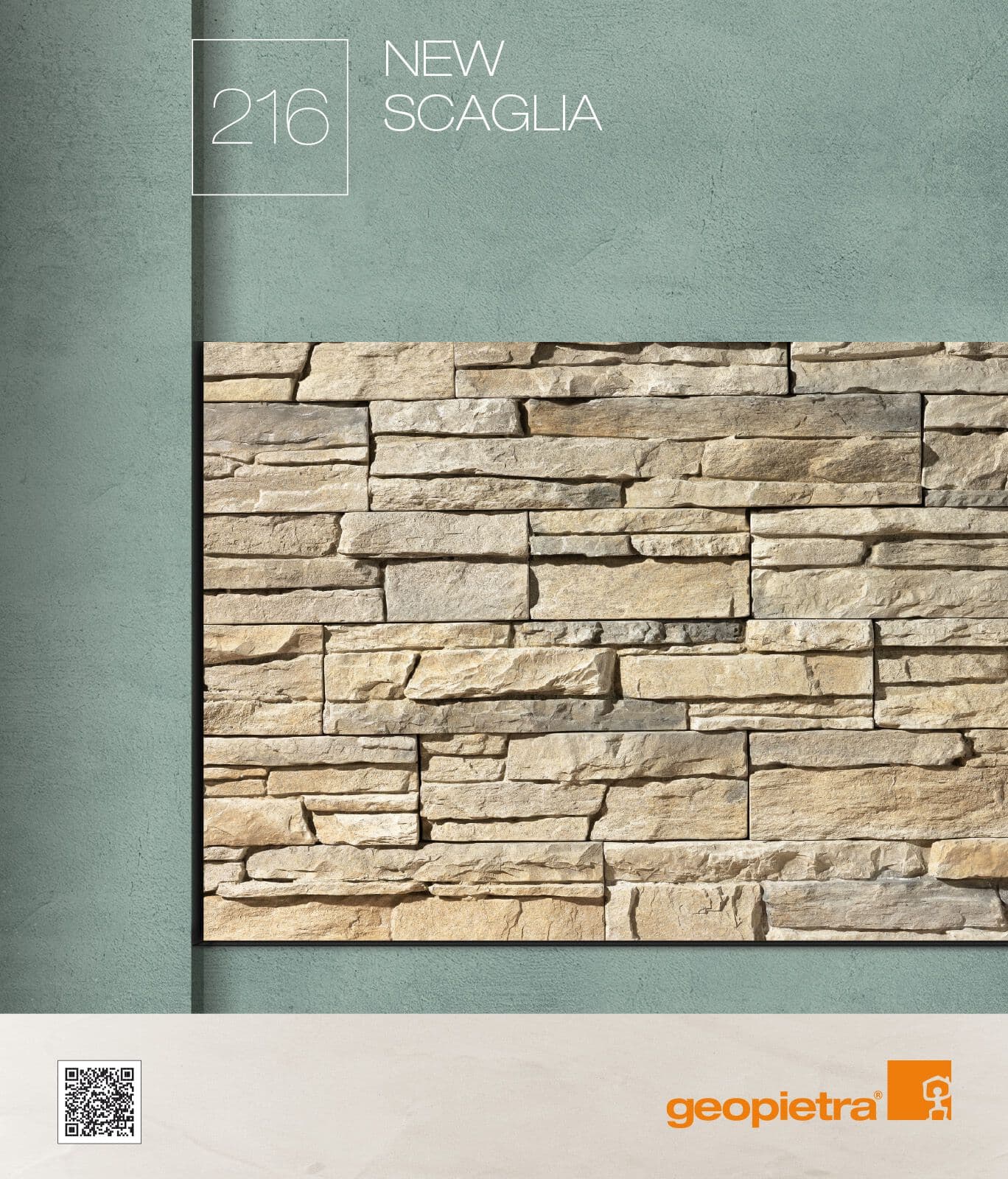 NEW SCAGLIA P216 - Элемент фасада из искусственного камня