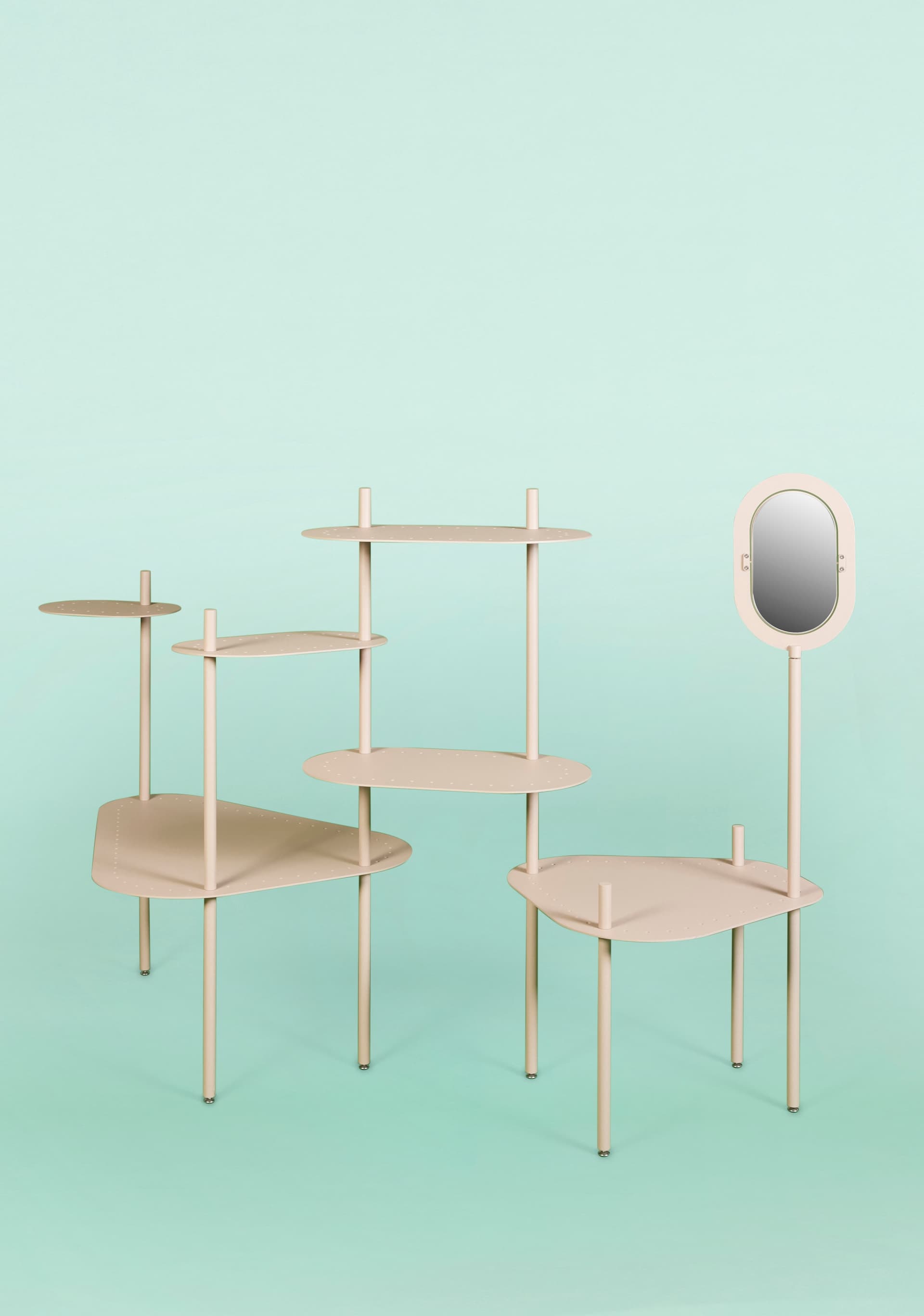 Giacopini
BEA 01
Metal bookcase / coffee table