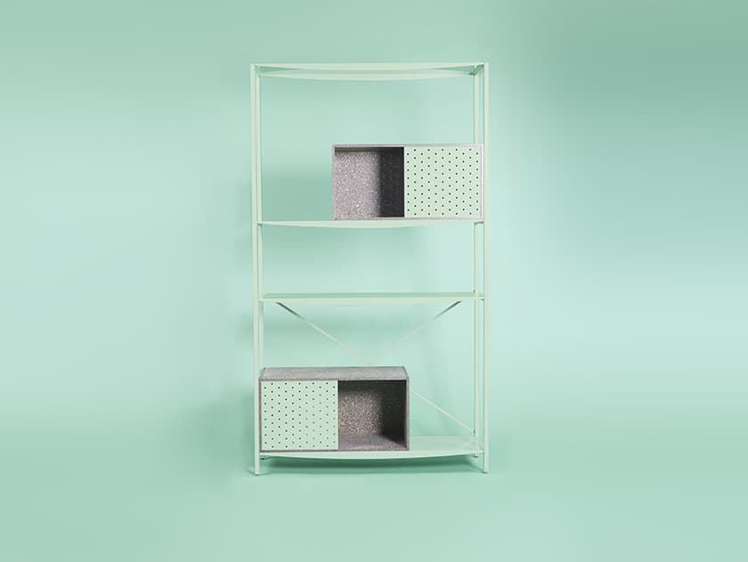 Giacopini
JEAN
Sectional metal shelving unit