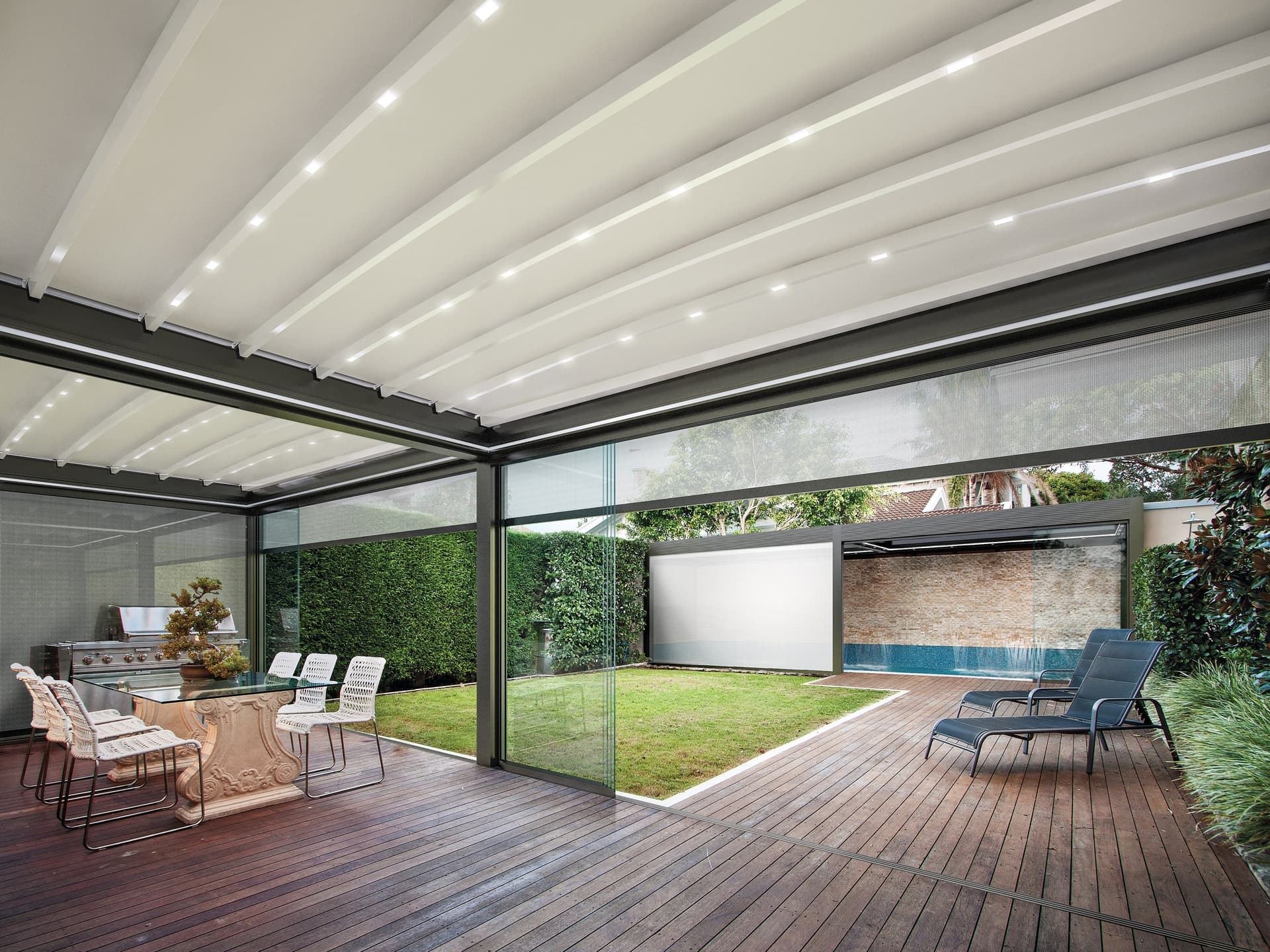 GIBUS
AZIMUT
Pergola with sliding cover
