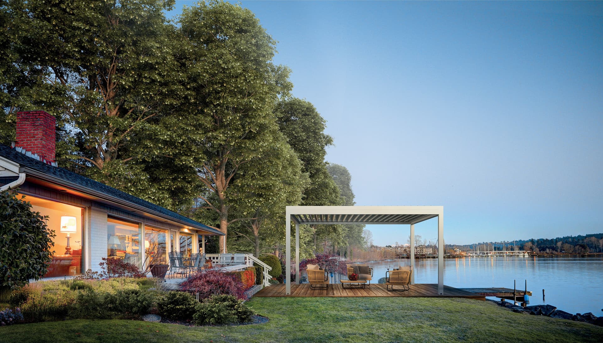 GIBUS
JOY
Pergola with adjustable louvers