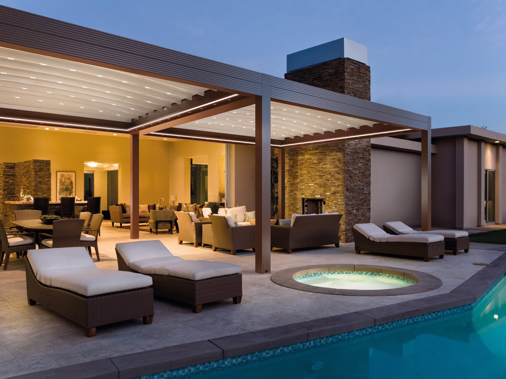 GIBUS
ZENIT
Pergola with sliding cover