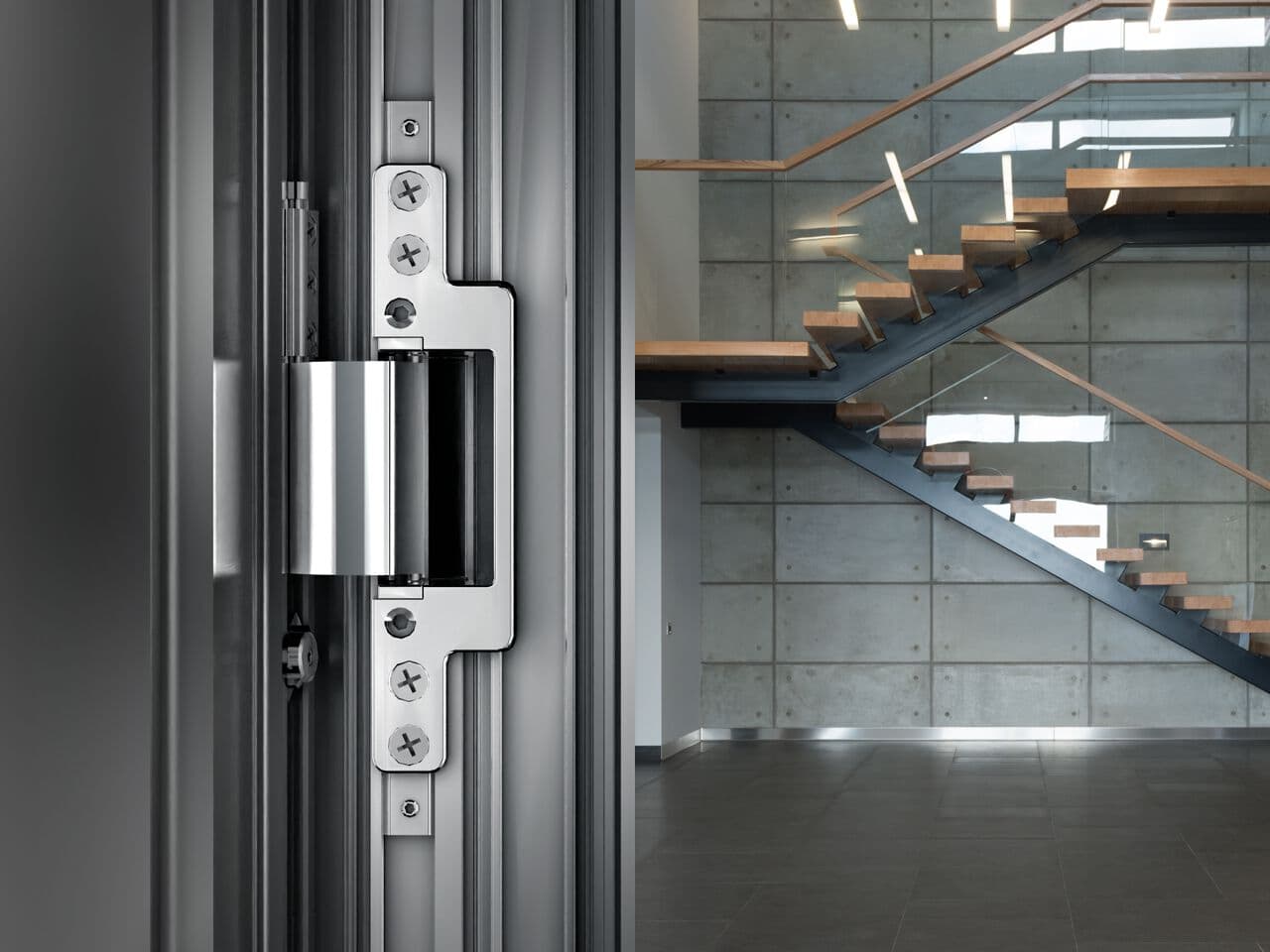 Giesse
C.H.I.C. DOOR ALU16
Concealed hinge for aluminium doors