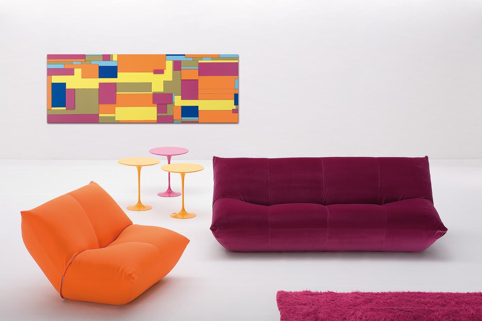 Giovannetti
PAPILLON
Sofa with removable cover