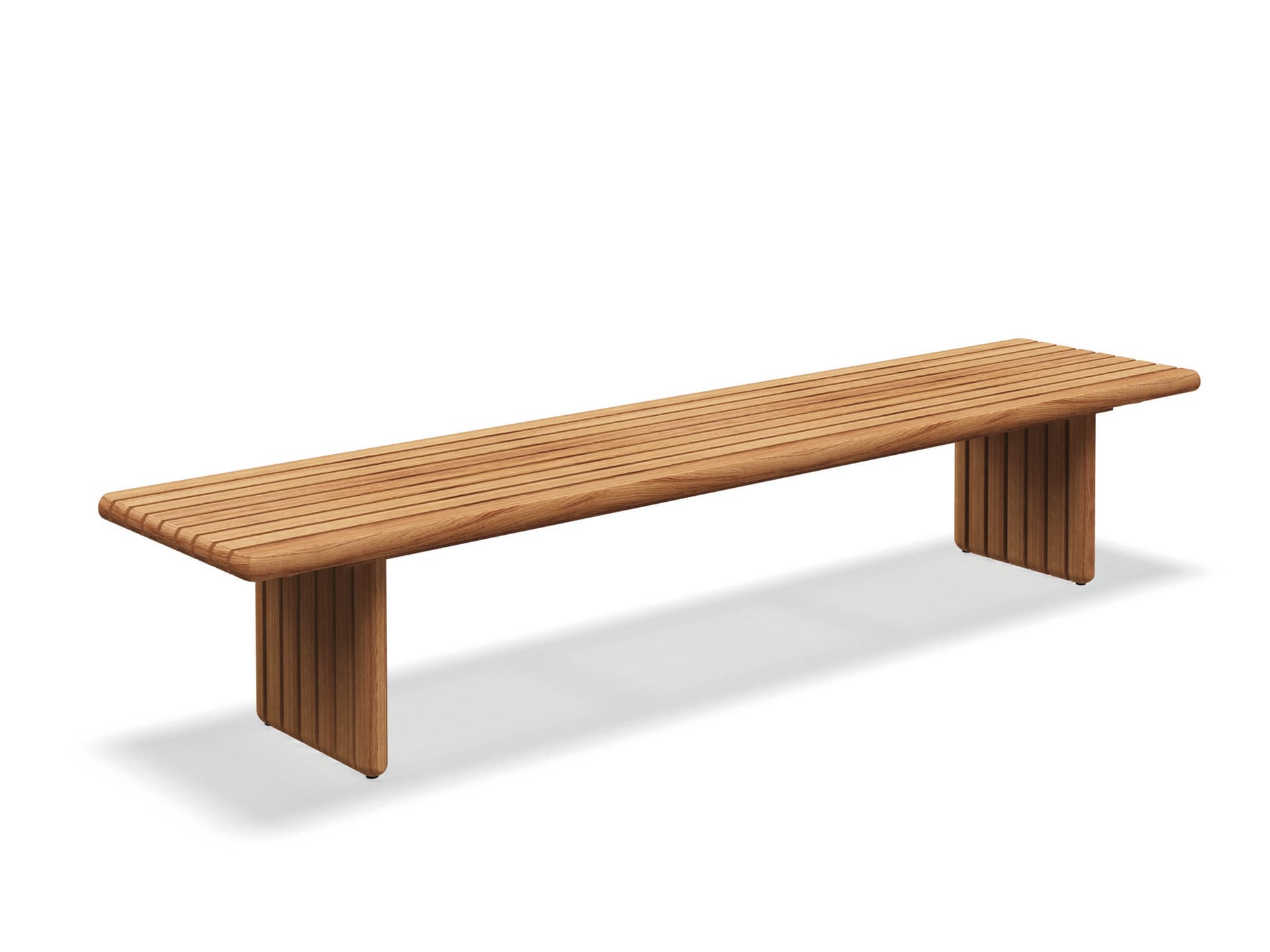 Gloster
DECK
Rectangular teak coffee table
