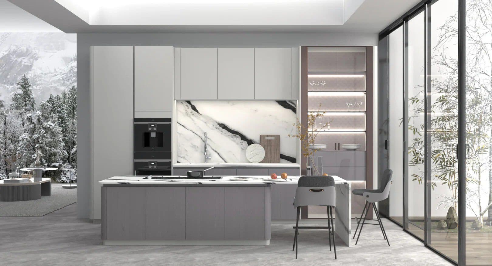 GoldenHome FX370 - Фанерная панель для мебели