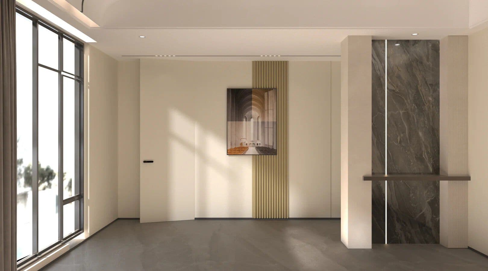 GoldenHome YX560 - Фольгированная деревянная мебель