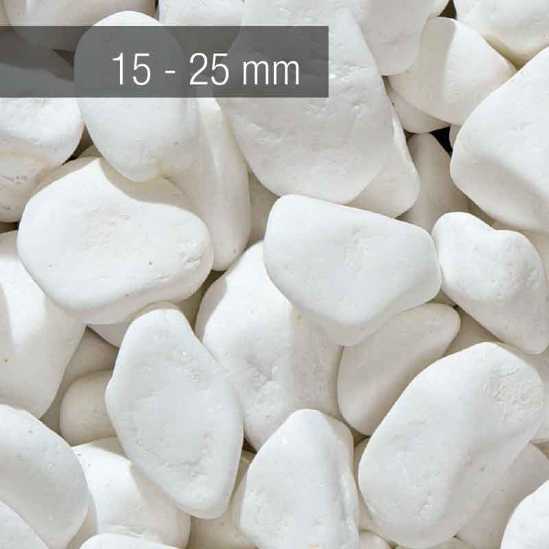 GRANULATI ZANDOBBIO THASSOS WHITE - Мраморные декоративные гальки