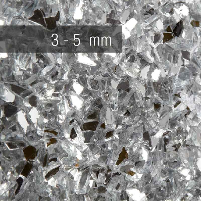 GRANULATI ZANDOBBIO VETRO SPECCHIO - Стеклянные декоративные чипсы