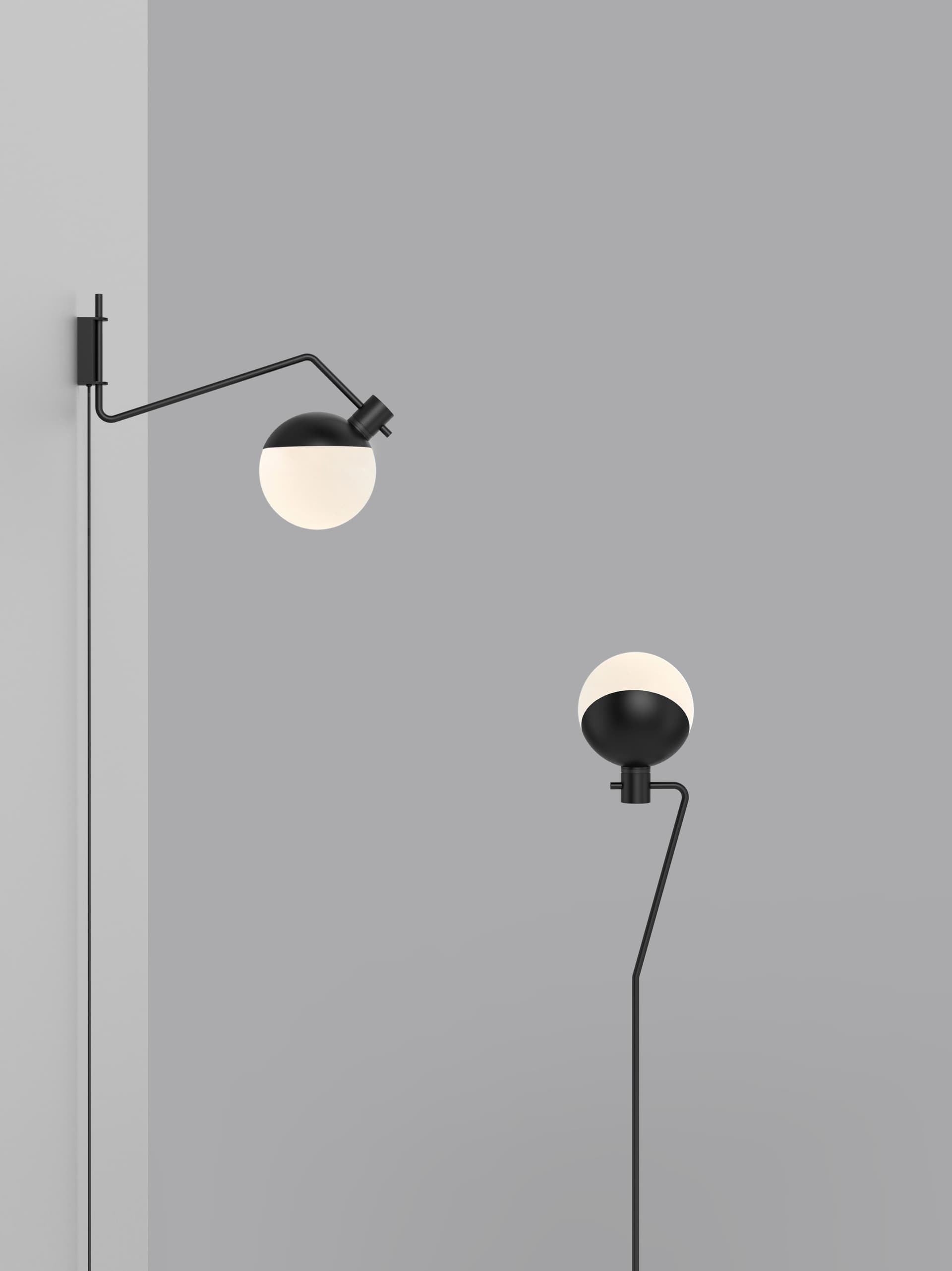 Grupa
BALUNA
Blown glass floor lamp