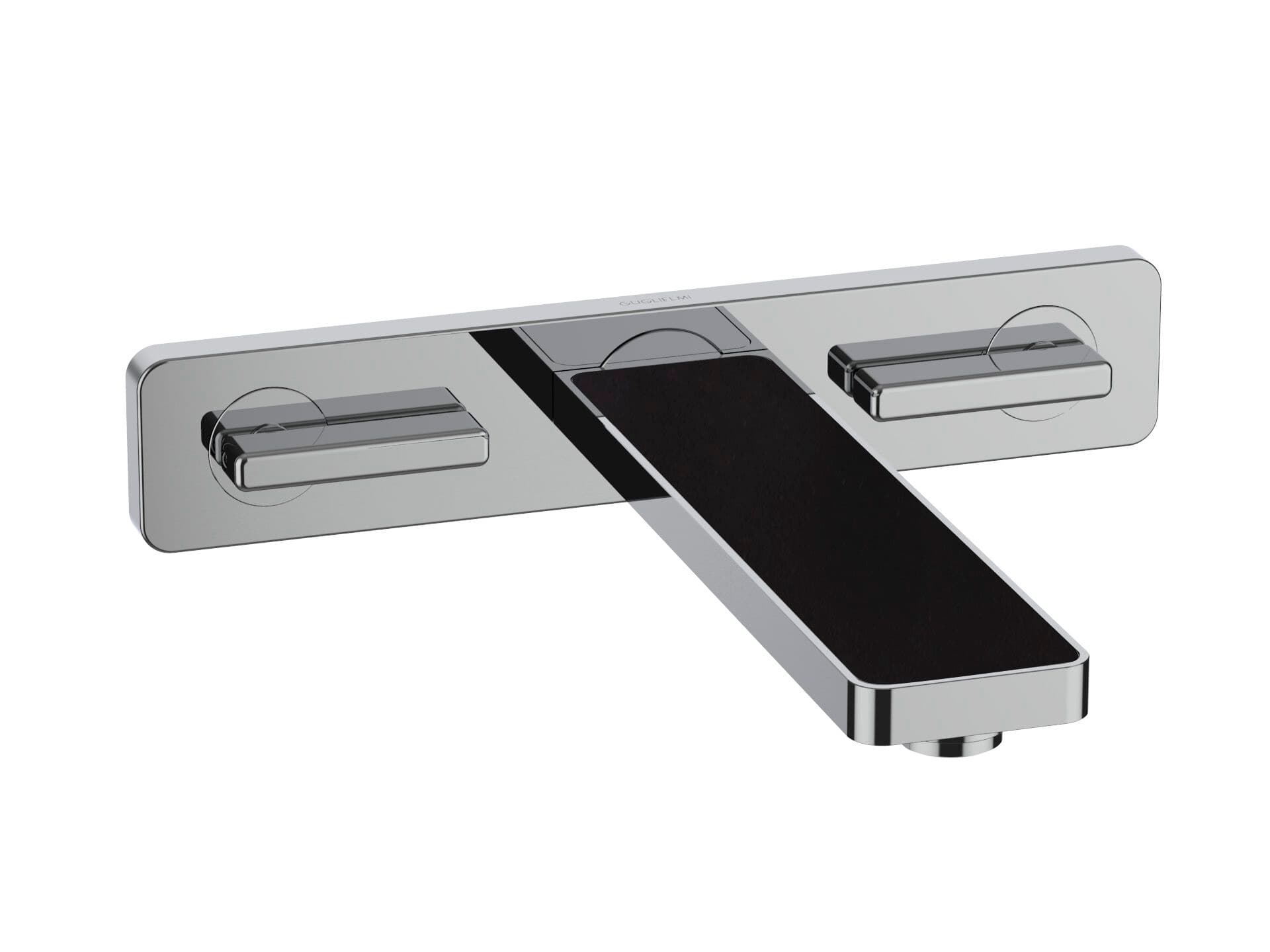 GUGLIELMI RUBINETTERIE
GZERO L
3 hole wall-mounted washbasin tap without waste