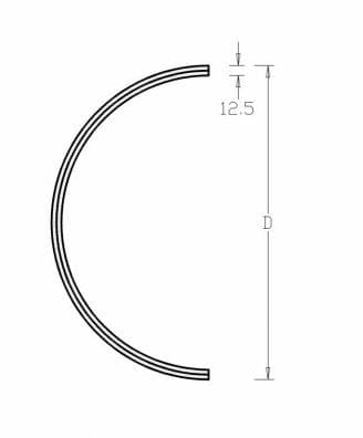 CURVOGIPS HALF-COLUMNS 1,20 ML