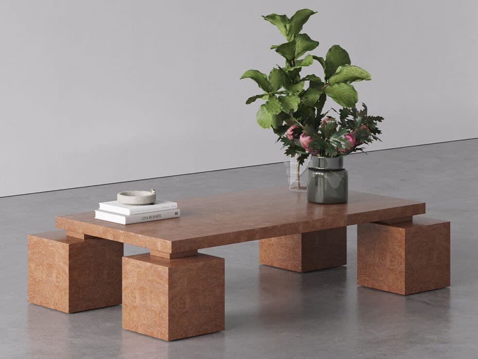 Hermhaus
ASOS
Rectangular central coffee table