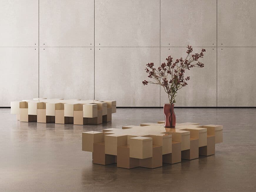 Hermhaus
BITE
Rectangular low central coffee table