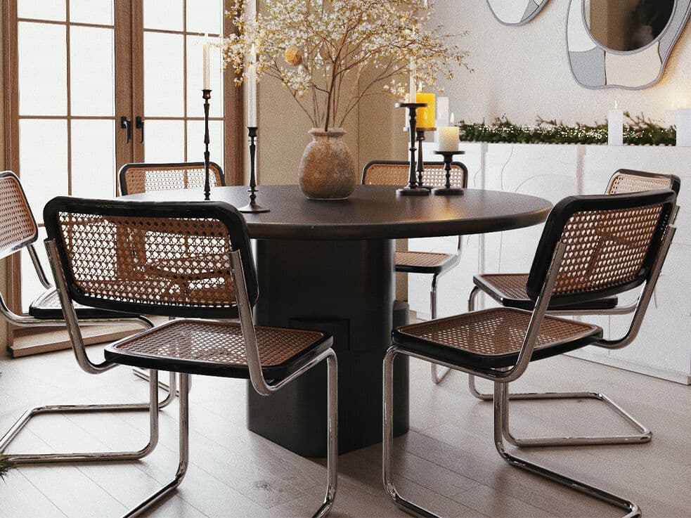 Hermhaus
HOOK
Round dining table